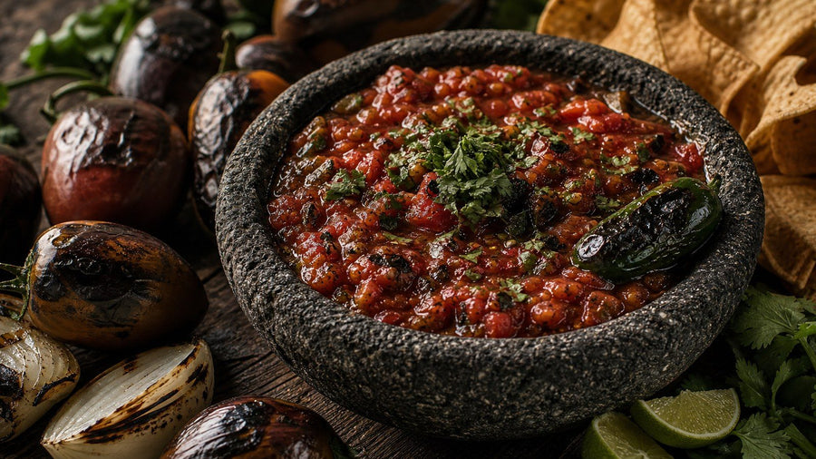 Midnight Roma Charred Salsa Roja
