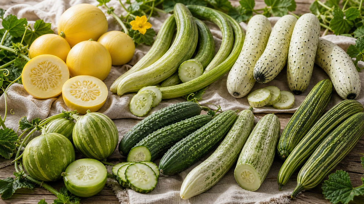 Des concombres rares qui valent la peine d'être cultivés au-delà des supermarchés
