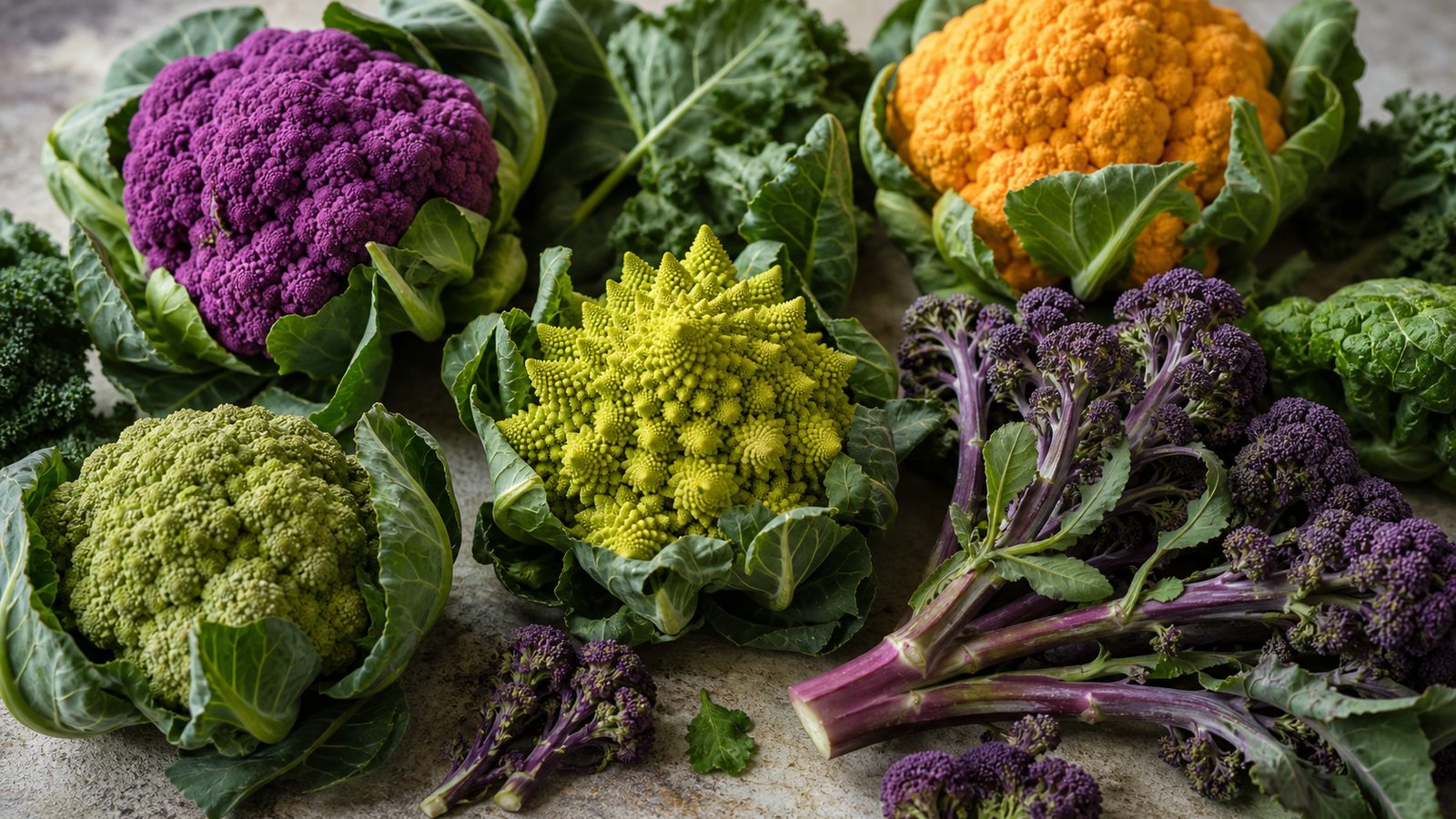 Romanesco, Sprouting Cauliflower, and the Weird Beauty of Brassicas