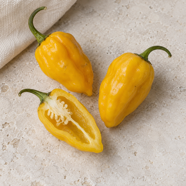 Santa Lucia Yellow Seasoning Pepper — culinary view (AI-generated illustration)